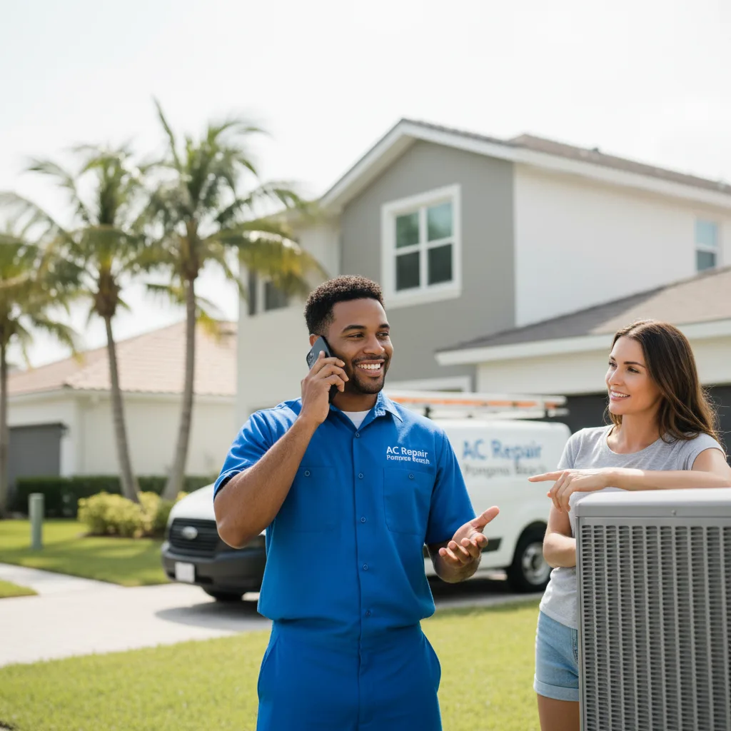 AC Repair Pompano Beach customer support in Reinholds